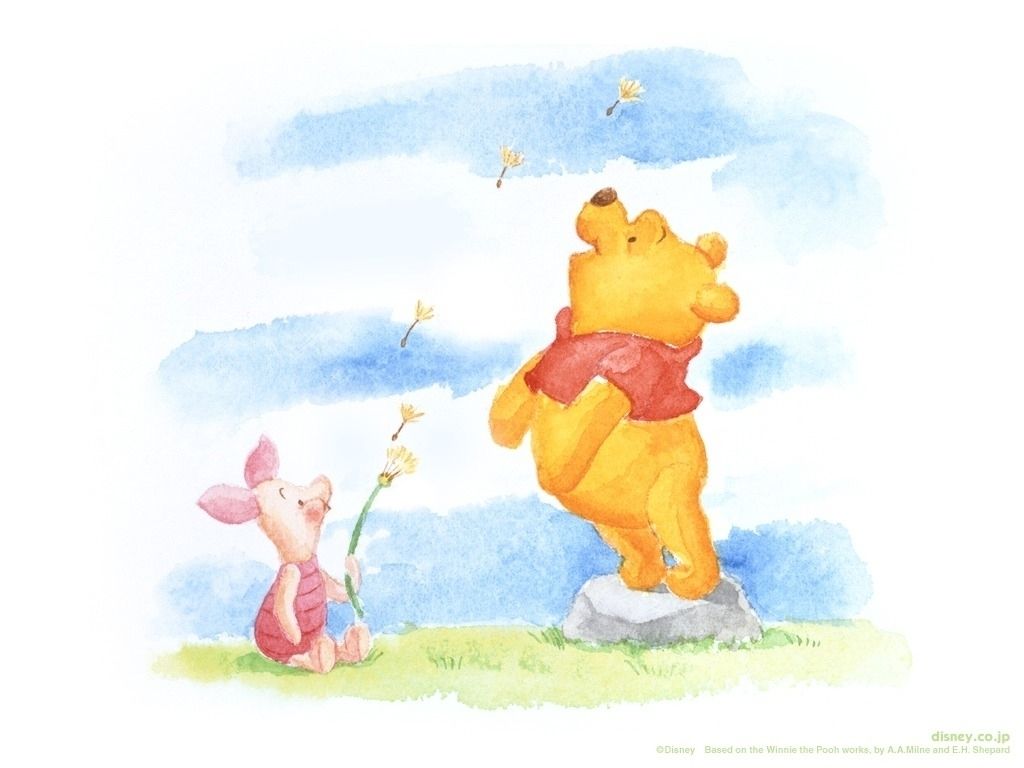 Detail Winnie The Pooh And Piglet Wallpaper Nomer 18