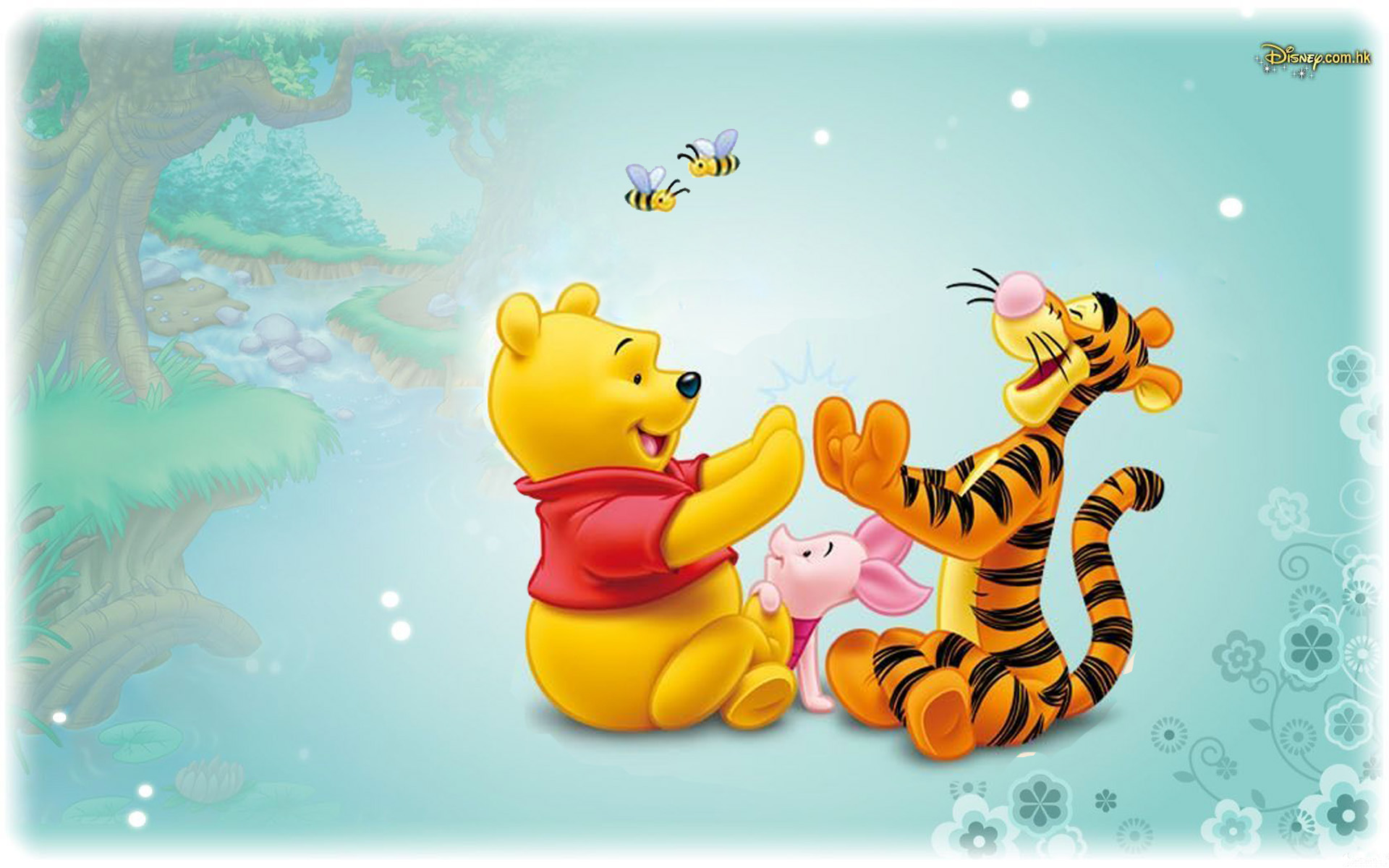 Detail Winnie The Pooh And Piglet Wallpaper Nomer 24