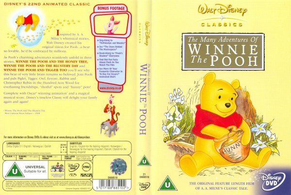 Detail Winnie The Pooh And The Honey Tree Dvd Nomer 47