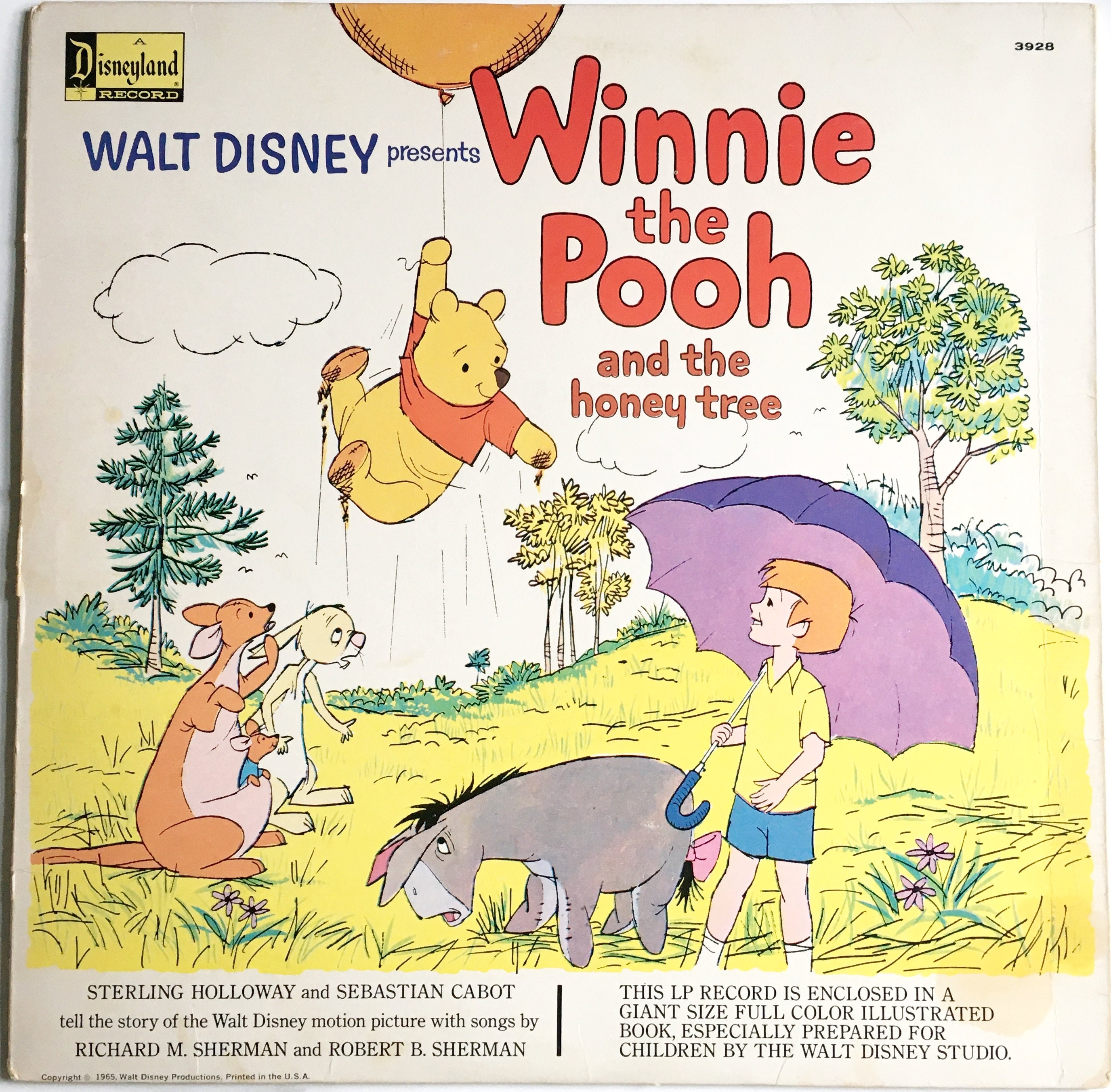 Winnie The Pooh And The Honey Tree Record - KibrisPDR