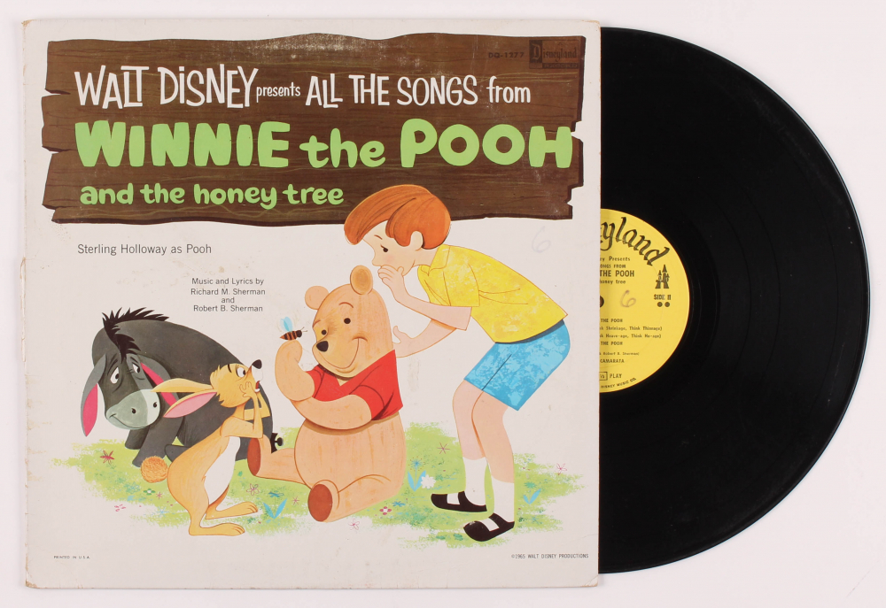 Detail Winnie The Pooh And The Honey Tree Record Nomer 5