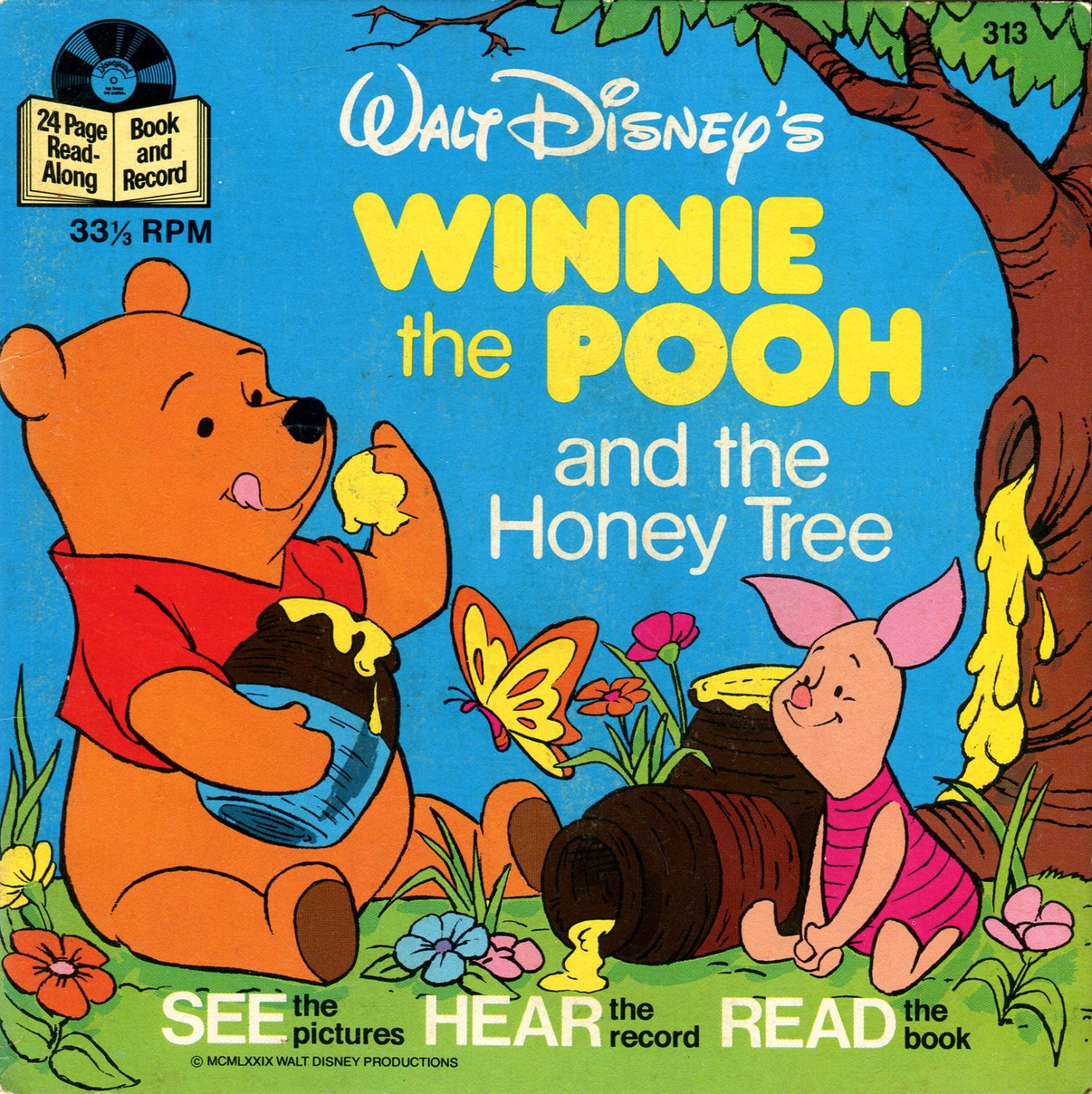 Detail Winnie The Pooh And The Honey Tree Record Nomer 10