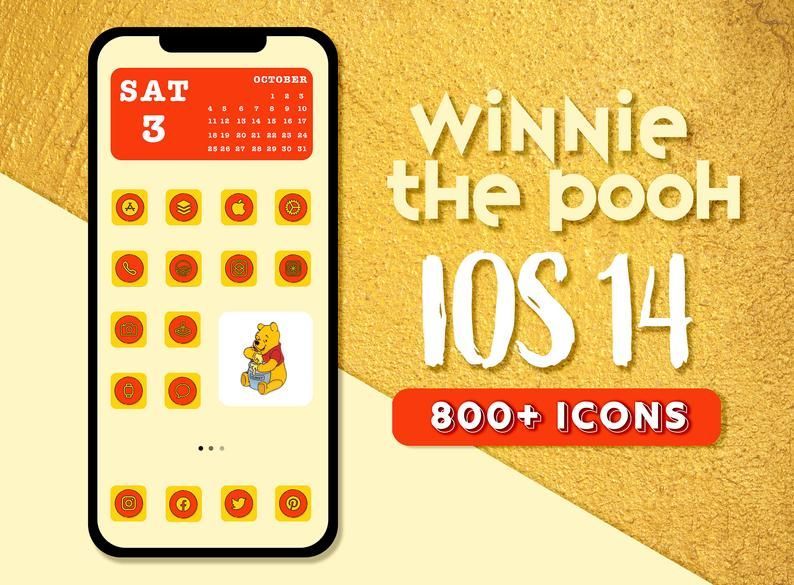 Winnie The Pooh App Icons - KibrisPDR