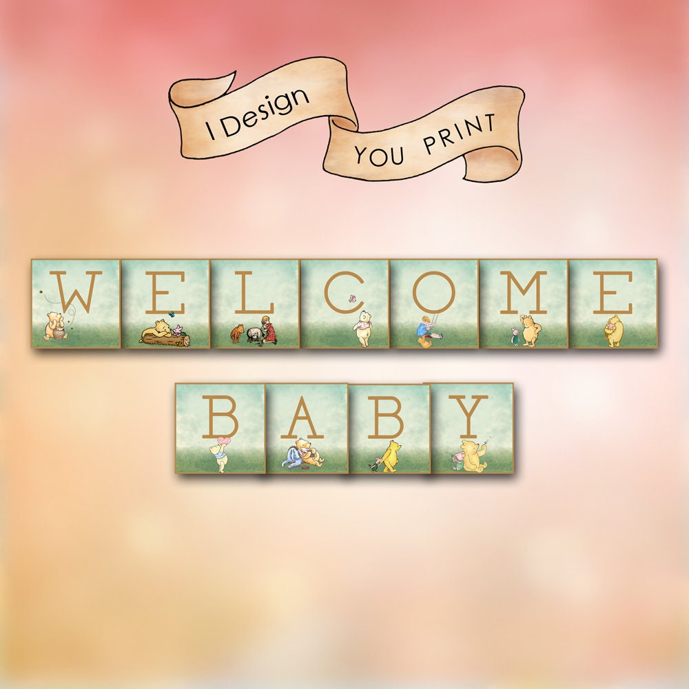 Detail Winnie The Pooh Baby Shower Banner Nomer 29