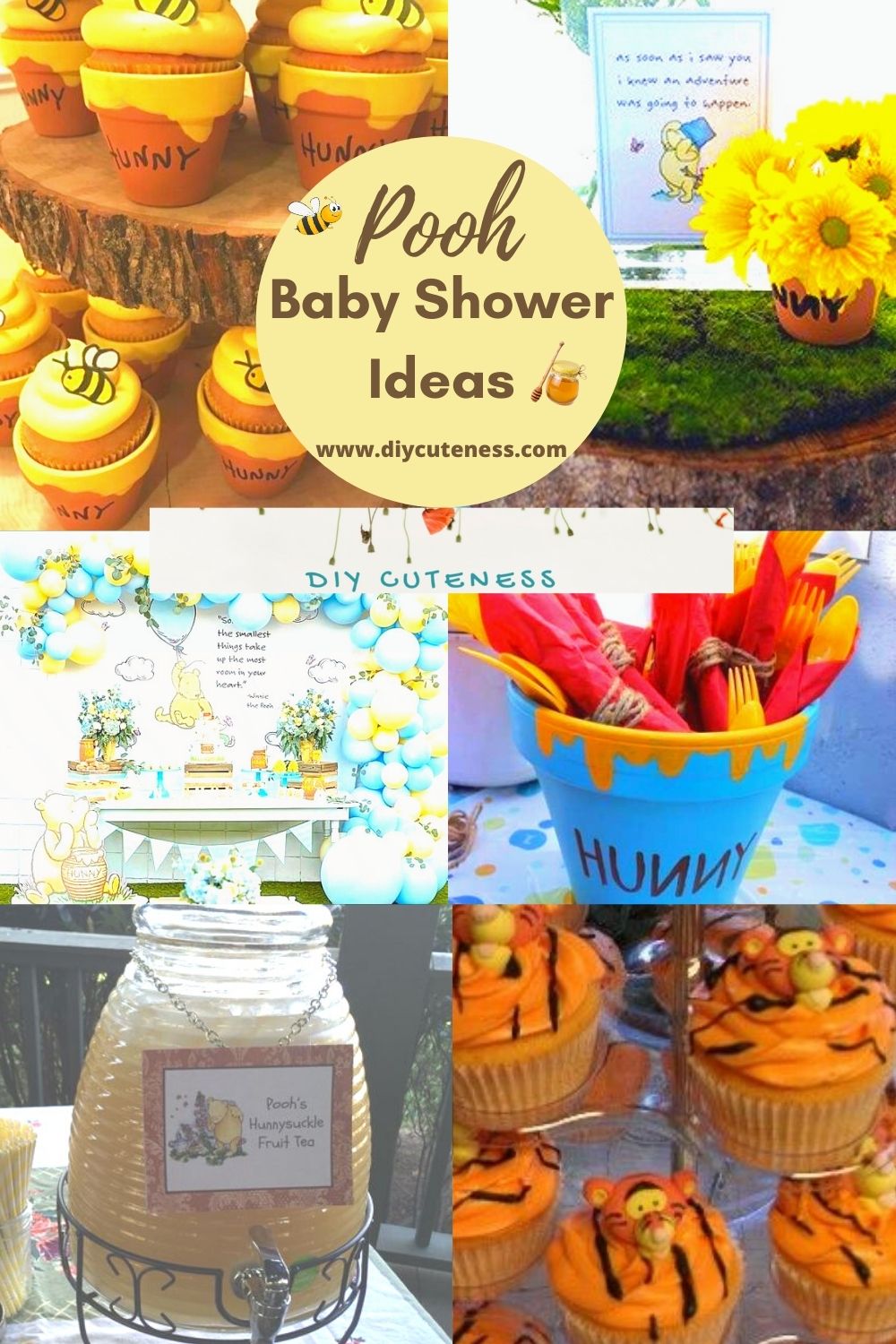 Detail Winnie The Pooh Baby Shower Plates Nomer 14