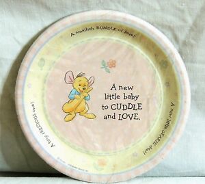 Detail Winnie The Pooh Baby Shower Plates Nomer 18