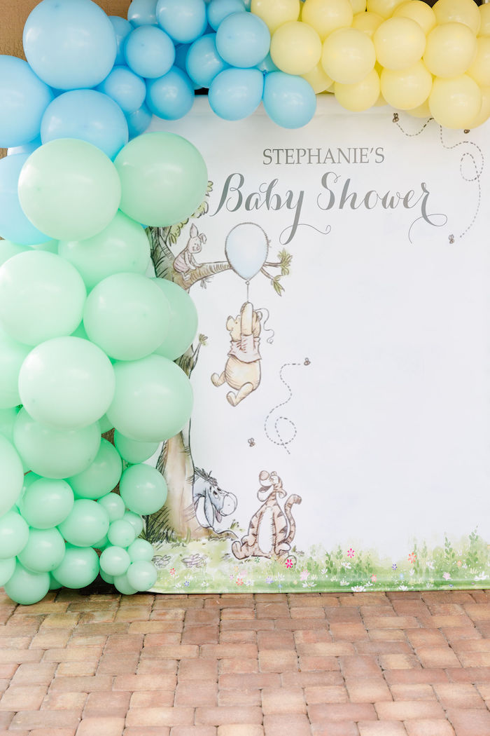 Detail Winnie The Pooh Baby Shower Plates Nomer 34