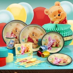 Detail Winnie The Pooh Baby Shower Plates Nomer 39