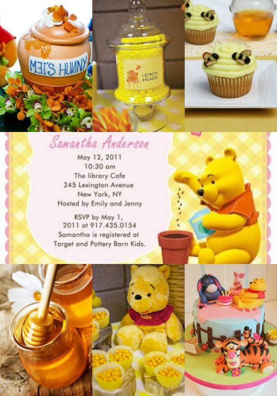 Detail Winnie The Pooh Baby Shower Plates Nomer 6