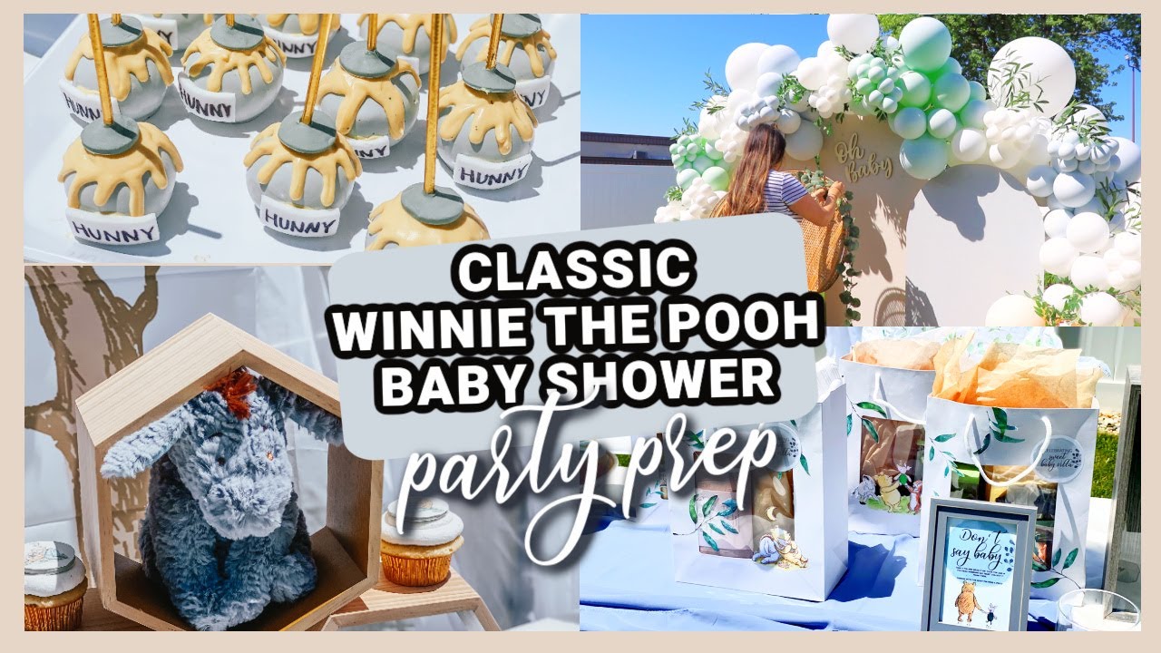 Detail Winnie The Pooh Baby Shower Plates Nomer 50