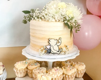 Detail Winnie The Pooh Baby Shower Sheet Cake Nomer 30