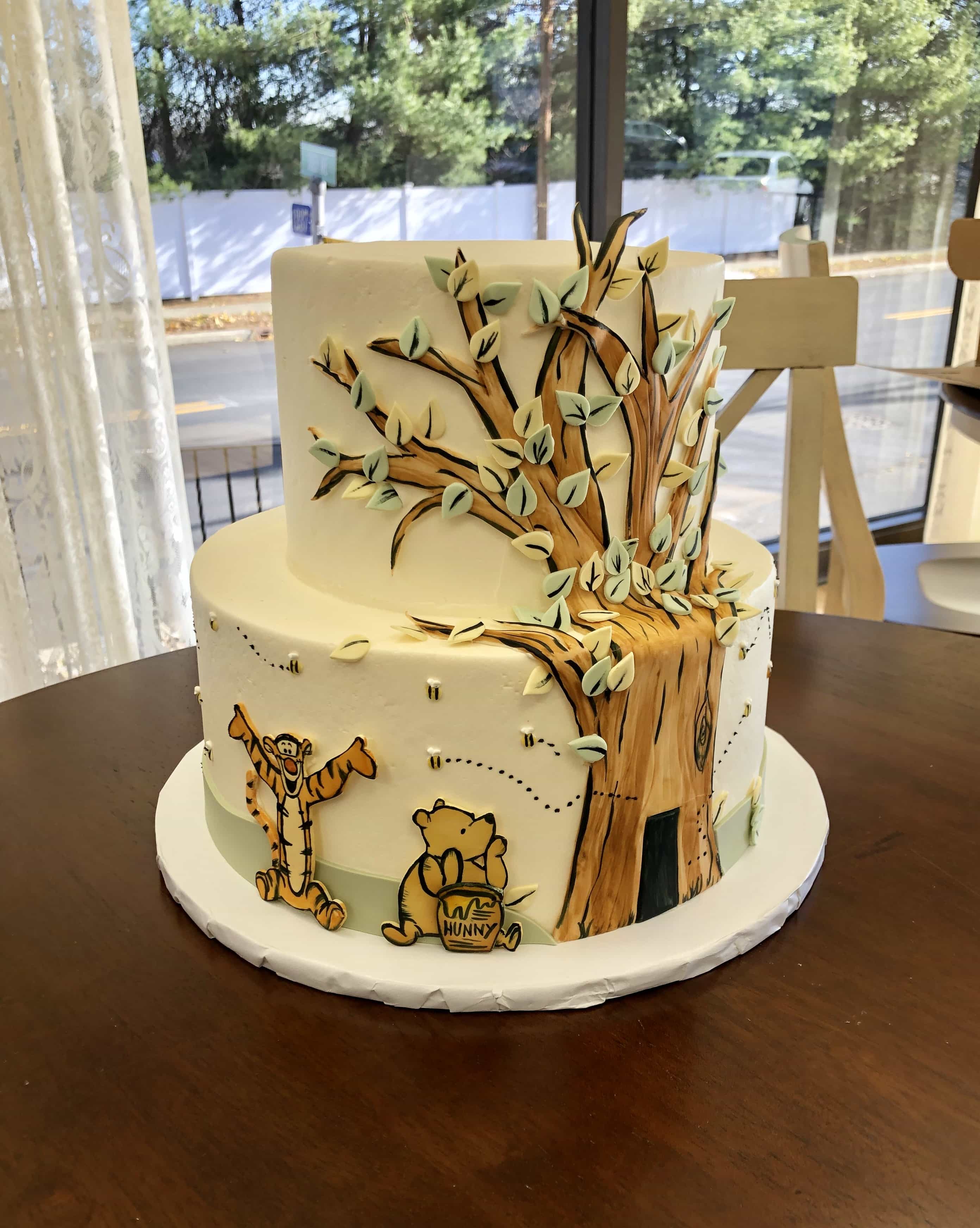 Detail Winnie The Pooh Baby Shower Sheet Cake Nomer 38