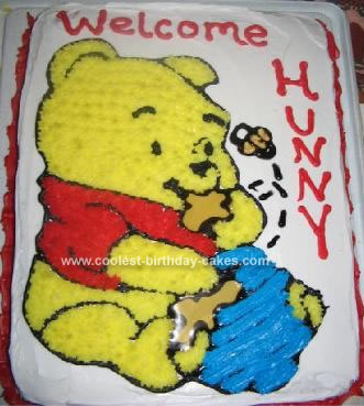 Detail Winnie The Pooh Baby Shower Sheet Cake Nomer 46