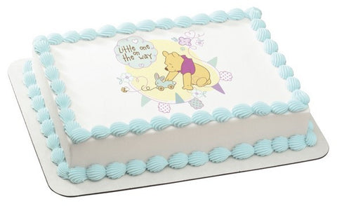 Detail Winnie The Pooh Baby Shower Sheet Cake Nomer 8