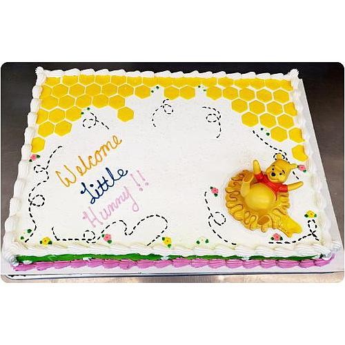 Detail Winnie The Pooh Baby Shower Sheet Cake Nomer 10