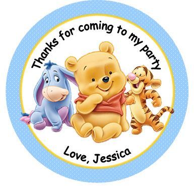 Detail Winnie The Pooh Baby Shower Stickers Nomer 17