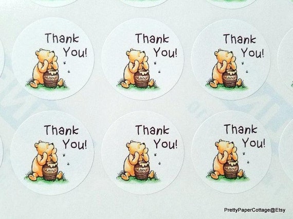 Detail Winnie The Pooh Baby Shower Stickers Nomer 4