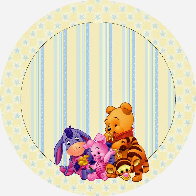 Detail Winnie The Pooh Baby Shower Stickers Nomer 43