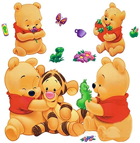 Detail Winnie The Pooh Baby Shower Stickers Nomer 56