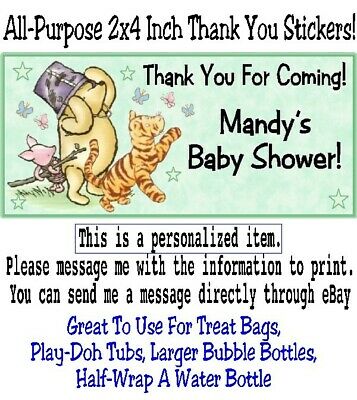 Detail Winnie The Pooh Baby Shower Thank You Cards Nomer 30