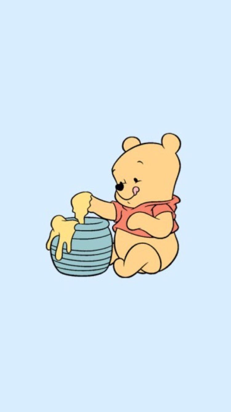 Detail Winnie The Pooh Baby Wallpaper Nomer 8