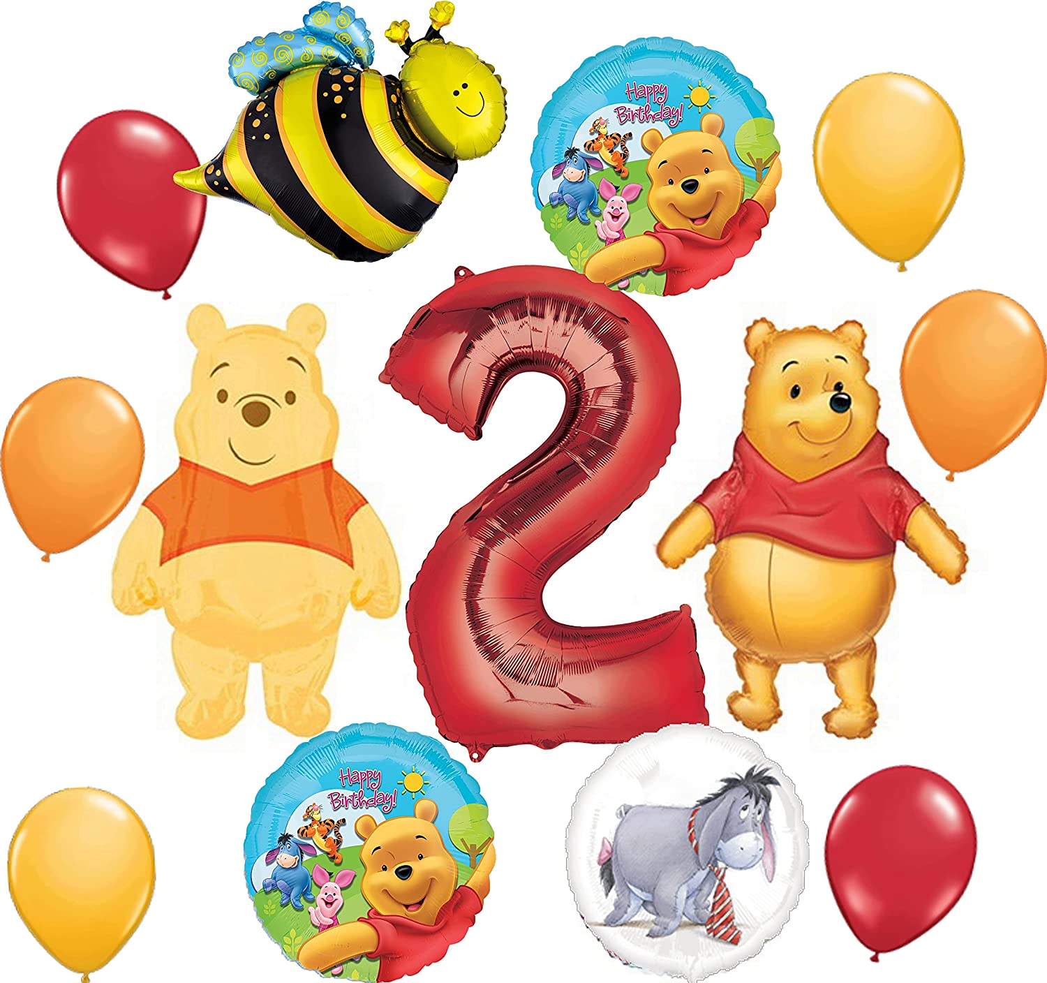 Detail Winnie The Pooh Balloon Bouquet Nomer 19