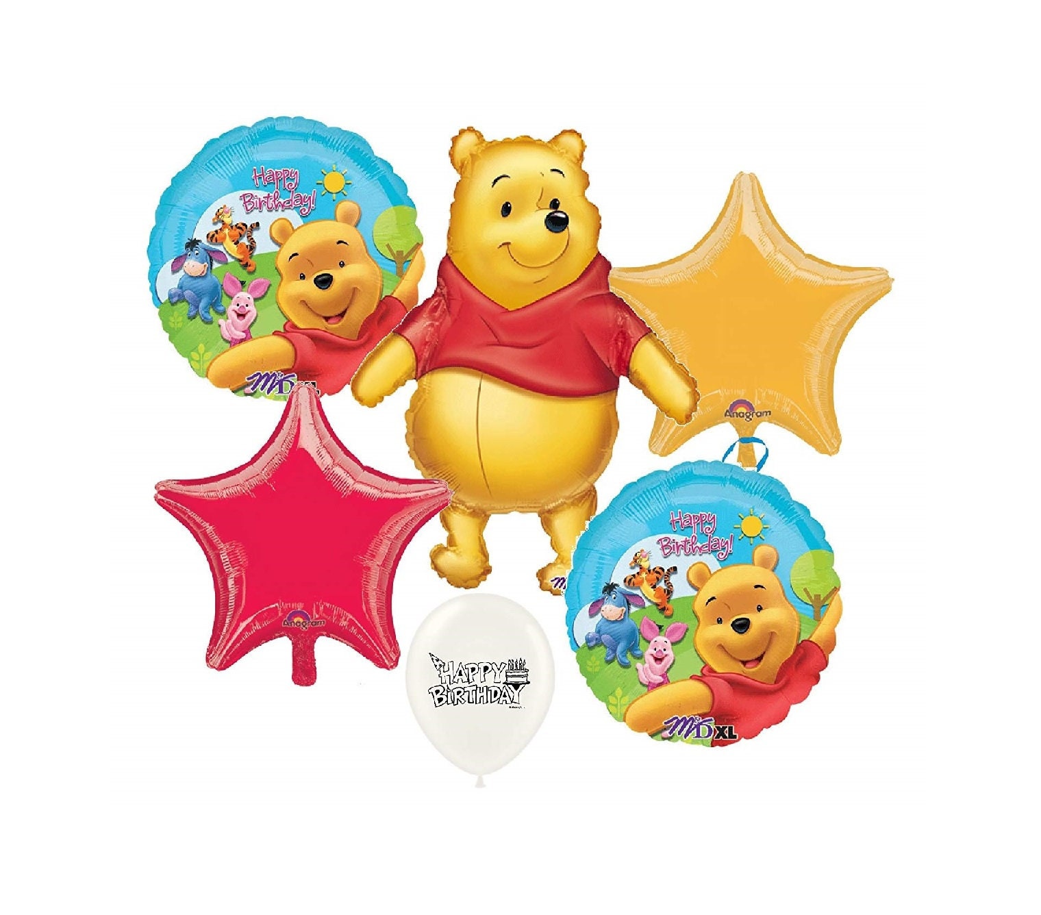 Detail Winnie The Pooh Balloon Bouquet Nomer 31
