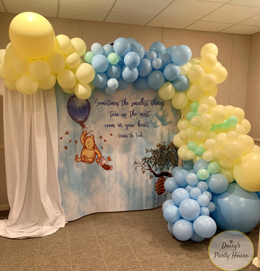 Detail Winnie The Pooh Balloon Garland Nomer 16