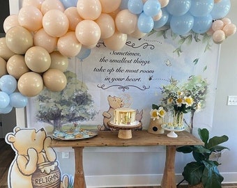 Detail Winnie The Pooh Balloon Garland Nomer 57