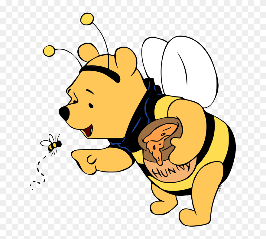 Detail Winnie The Pooh Bee Clipart Nomer 2