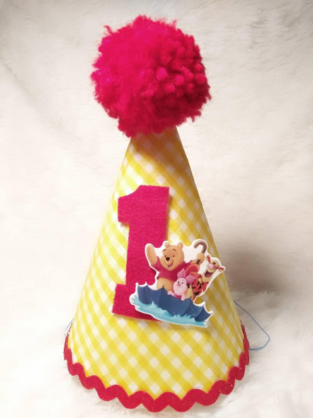 Detail Winnie The Pooh Birthday Hat Nomer 12