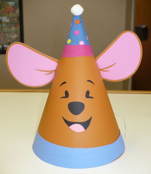 Detail Winnie The Pooh Birthday Hat Nomer 13