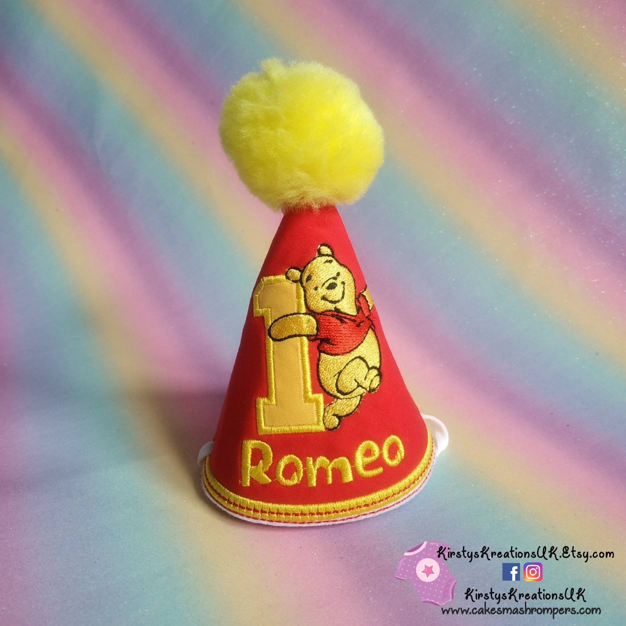 Detail Winnie The Pooh Birthday Hat Nomer 27