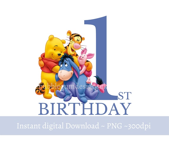 Detail Winnie The Pooh Birthday Png Nomer 10