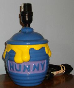 Detail Winnie The Pooh Blue Honey Pot Nomer 20