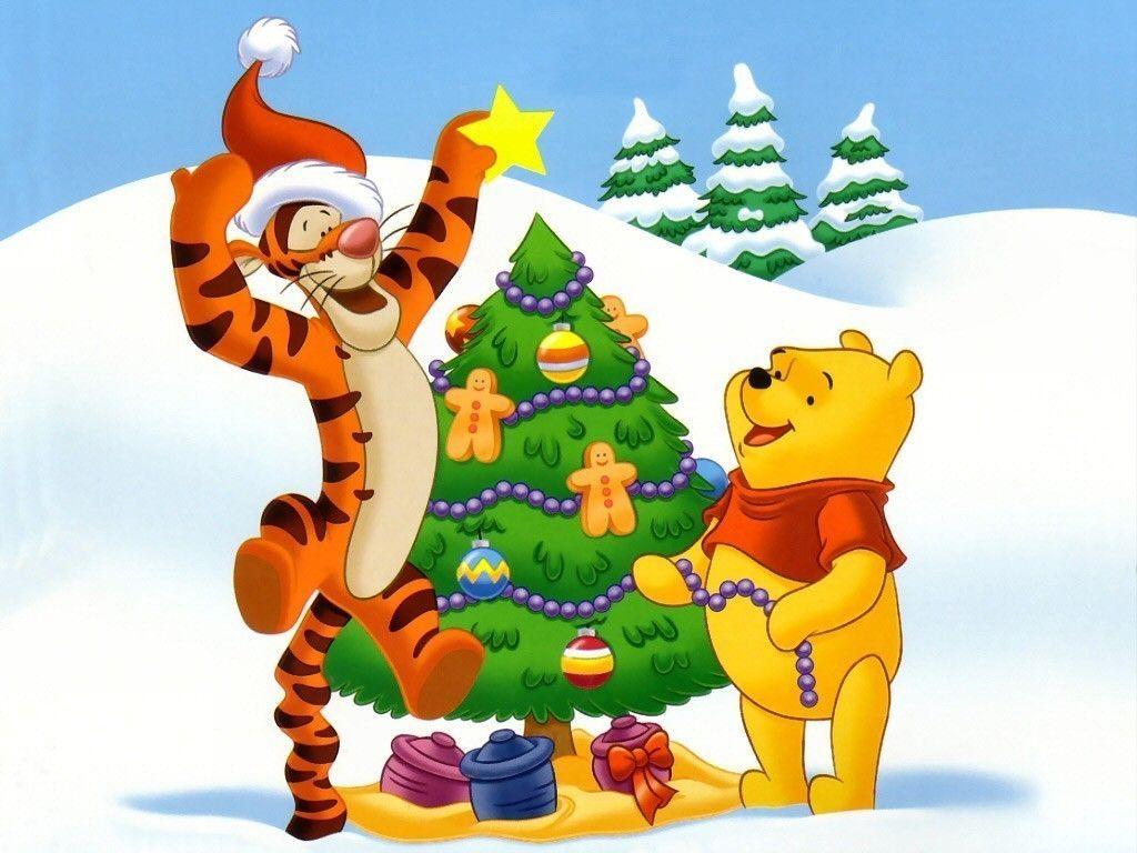 Detail Winnie The Pooh Christmas Backgrounds Nomer 2