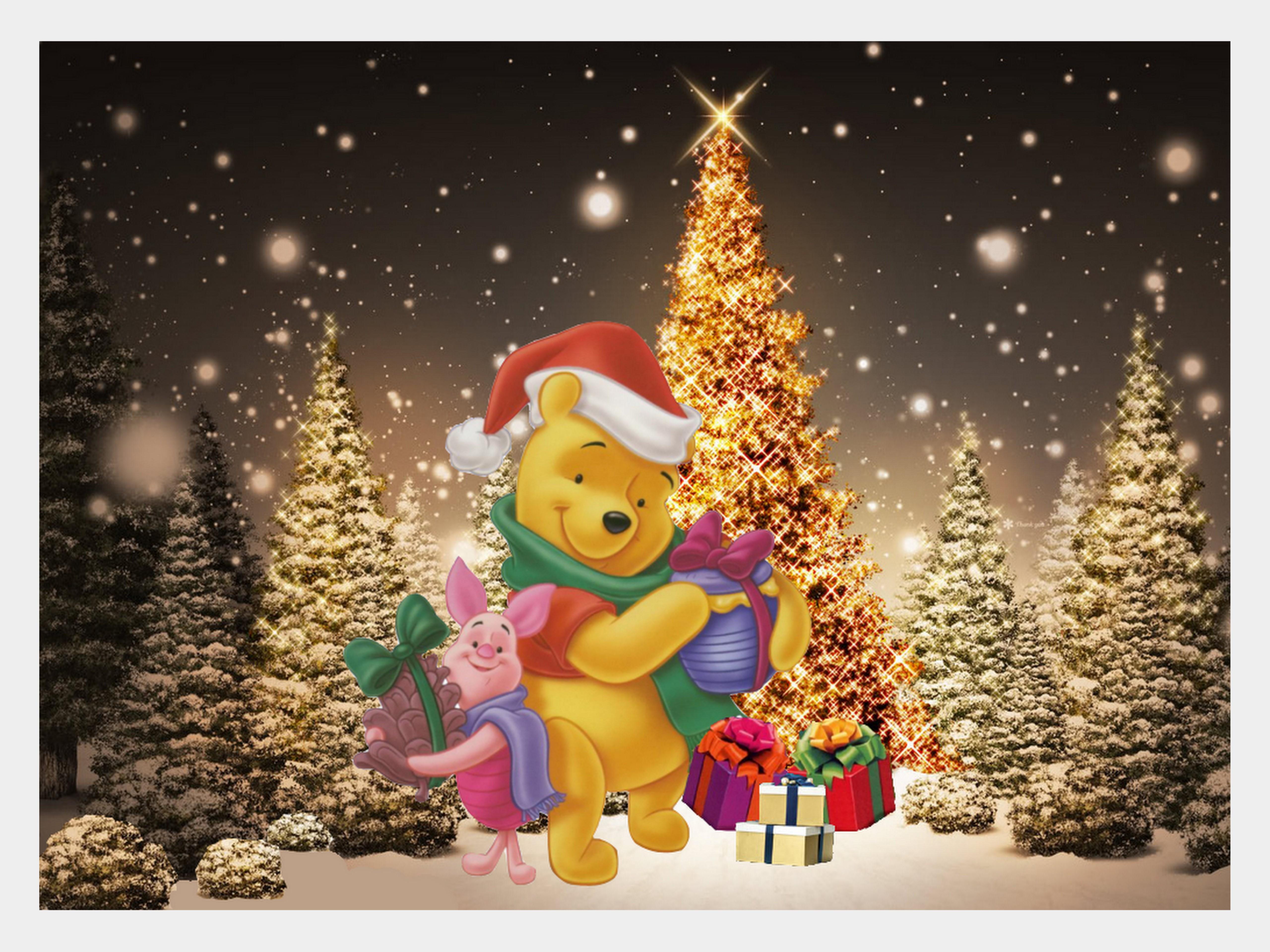 Detail Winnie The Pooh Christmas Backgrounds Nomer 15