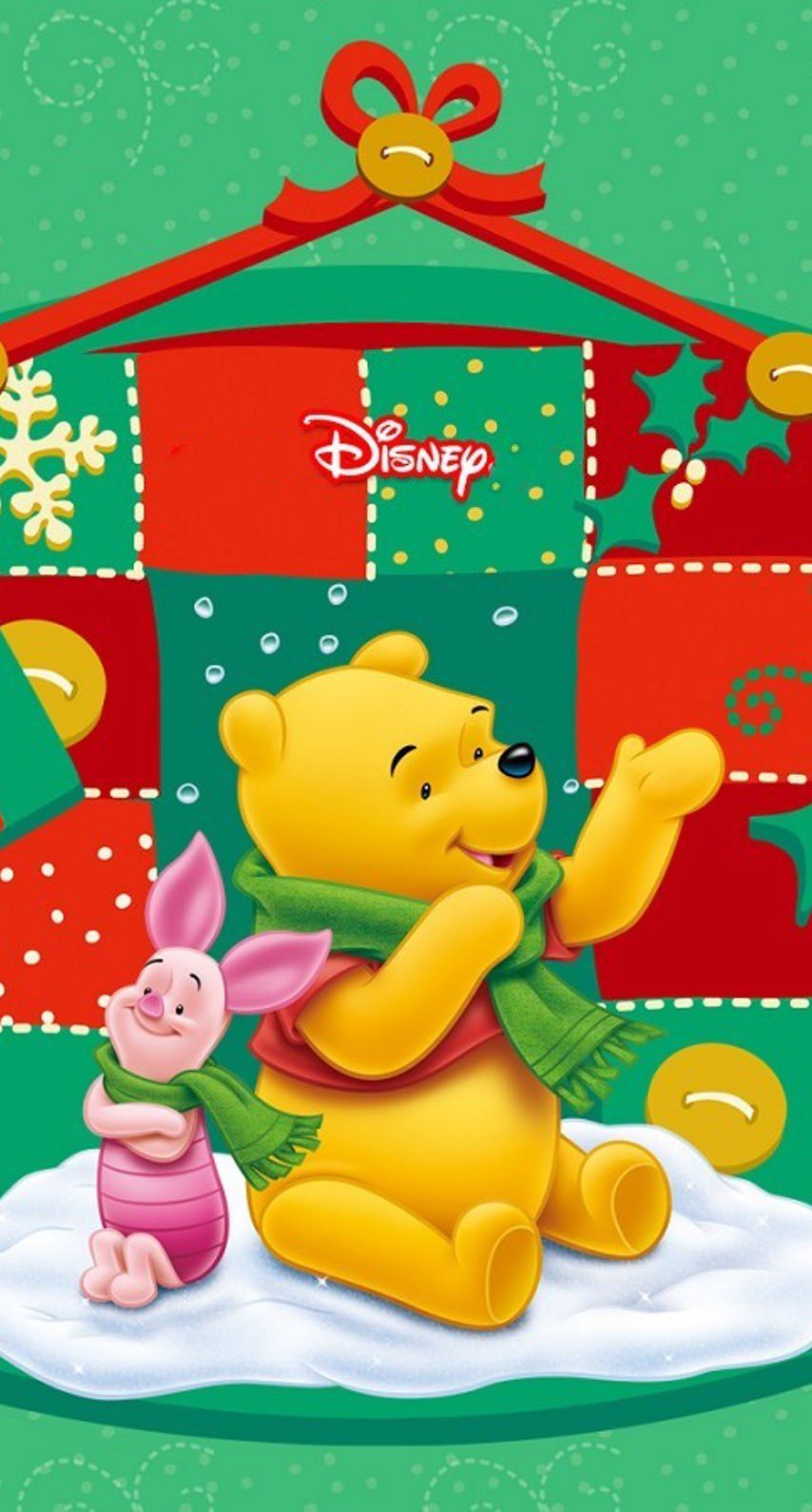 Detail Winnie The Pooh Christmas Backgrounds Nomer 25