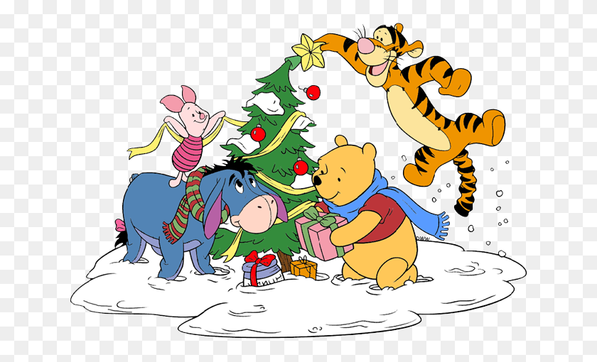 Detail Winnie The Pooh Christmas Clipart Nomer 6