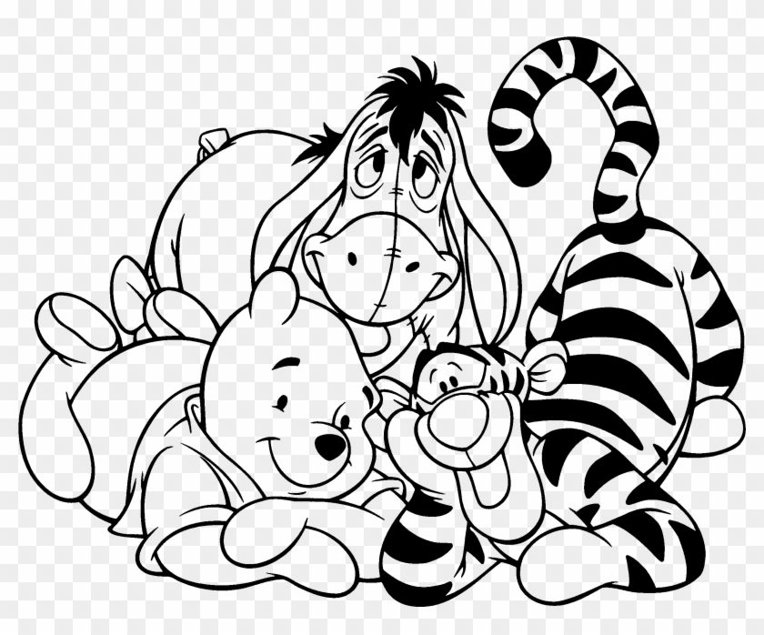Detail Winnie The Pooh Clipart Black And White Nomer 16