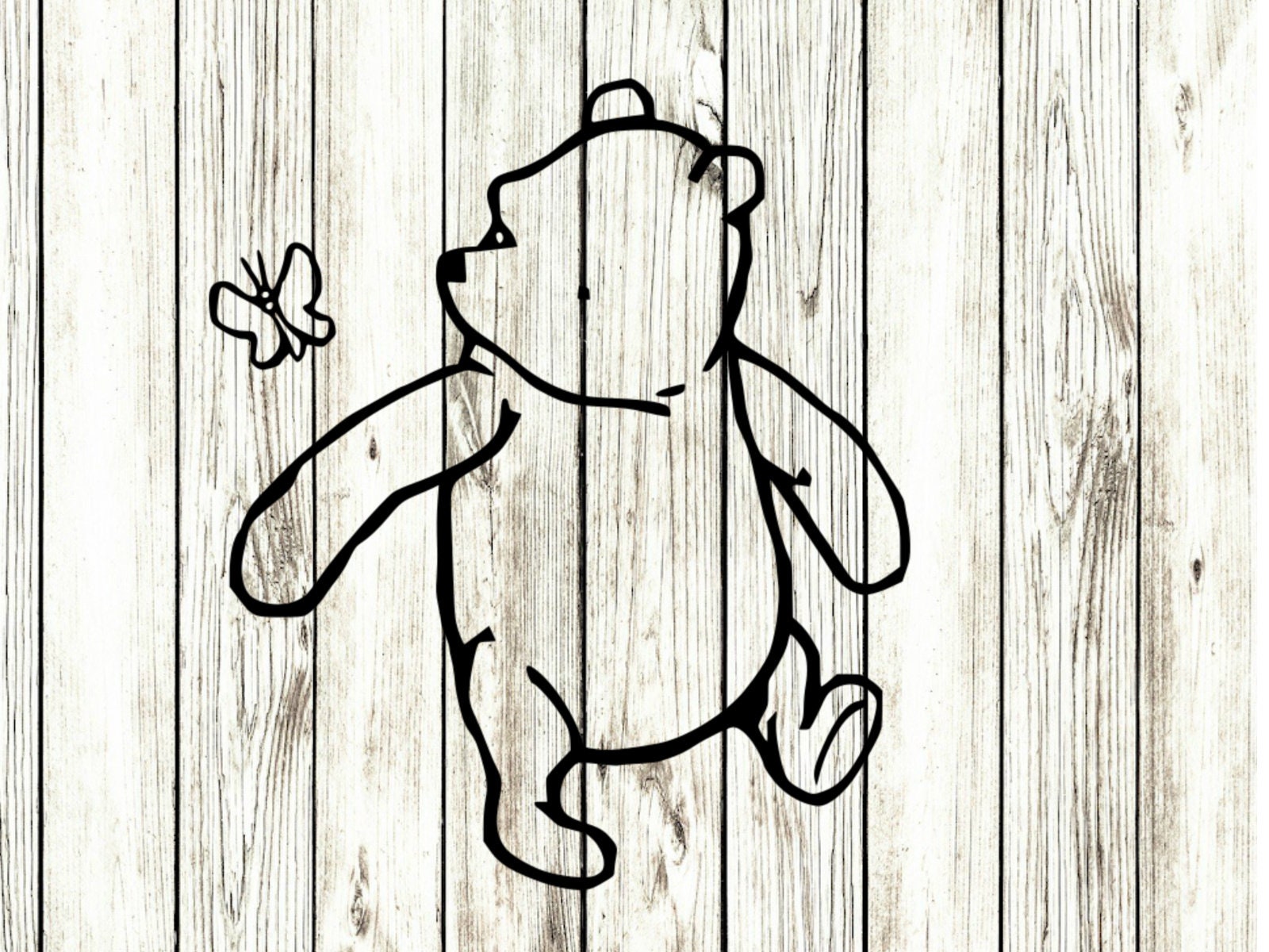 Detail Winnie The Pooh Clipart Black And White Nomer 19