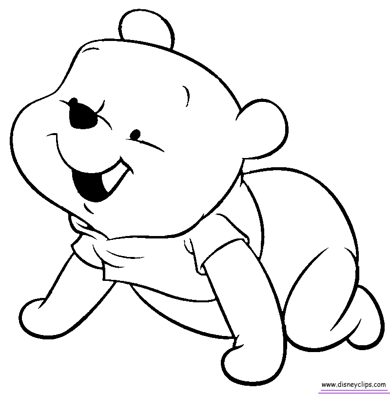 Detail Winnie The Pooh Clipart Black And White Nomer 4