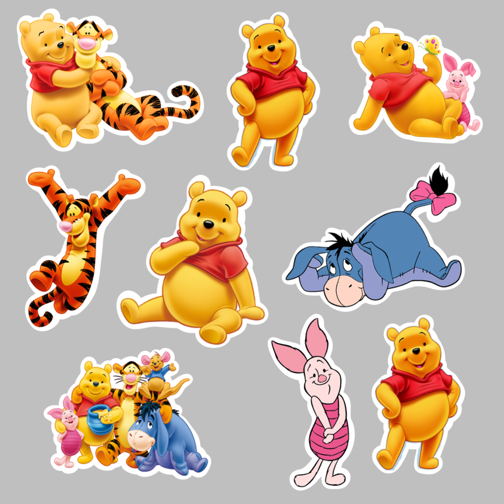 Detail Winnie The Pooh Cutouts Nomer 2