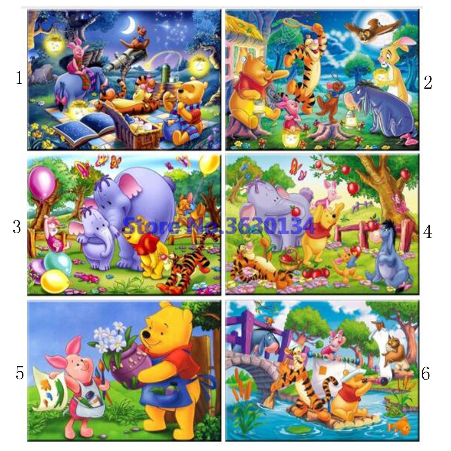 Detail Winnie The Pooh Diamond Painting Nomer 15