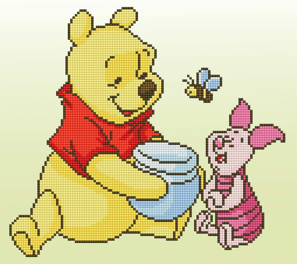 Detail Winnie The Pooh Diamond Painting Nomer 4