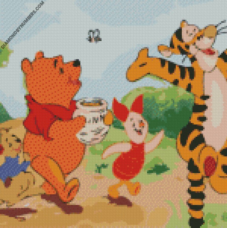 Detail Winnie The Pooh Diamond Painting Nomer 36