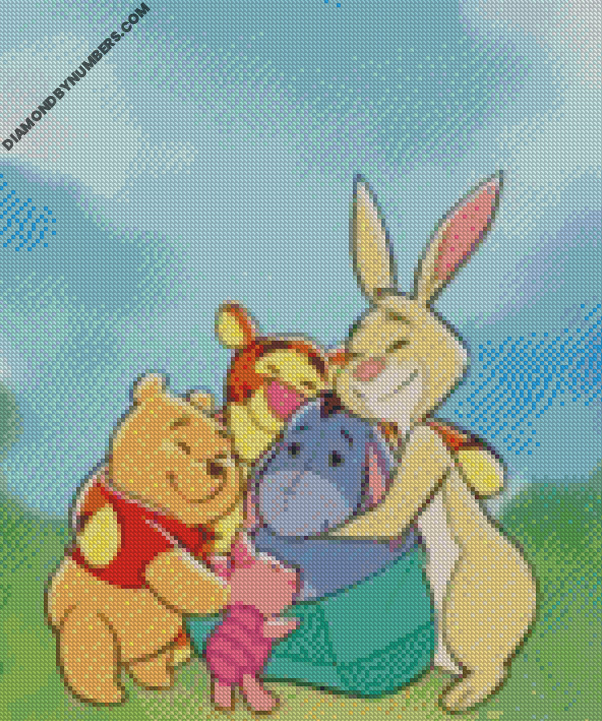 Detail Winnie The Pooh Diamond Painting Nomer 37