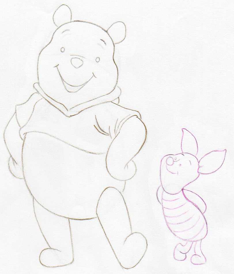 Detail Winnie The Pooh Drawings Nomer 13
