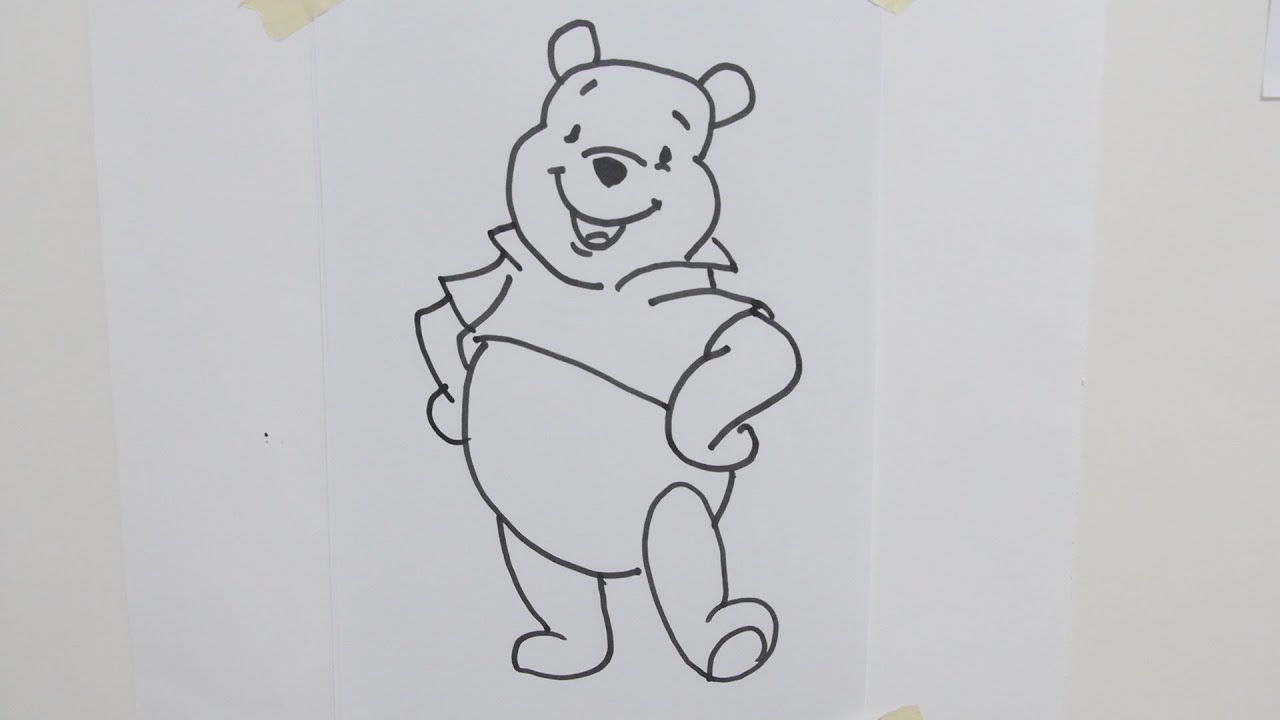 Detail Winnie The Pooh Drawings Nomer 30