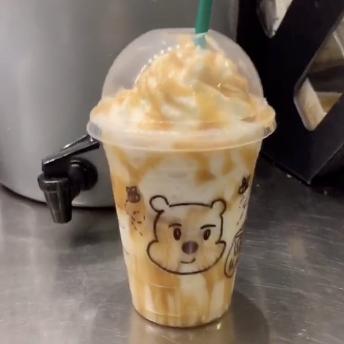 Winnie The Pooh Drink Starbucks - KibrisPDR